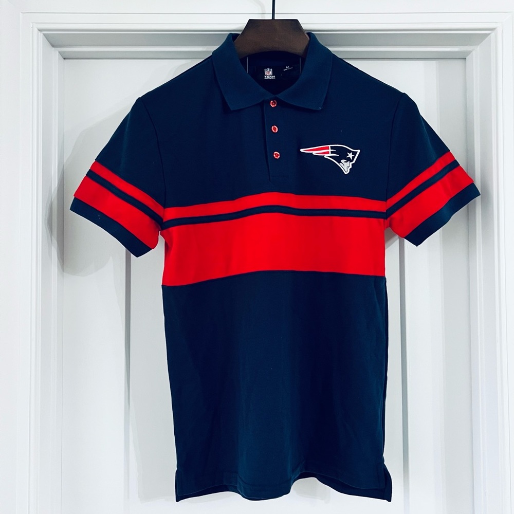 New England Patriots official NFL polo NEW